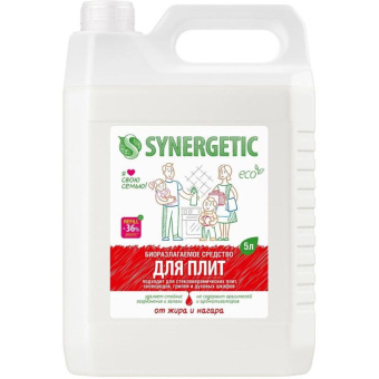 Чистящий гель для кухонных плит и поверхностей SYNERGETIC 5 л 4613720439010 106500 от магазина РЭССИ