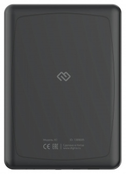 Электронная книга Digma K1 6" E-ink HD Pearl 758x1024 600MHz 128Mb/4Gb/SD/microSDHC темно-серый от магазина РЭССИ