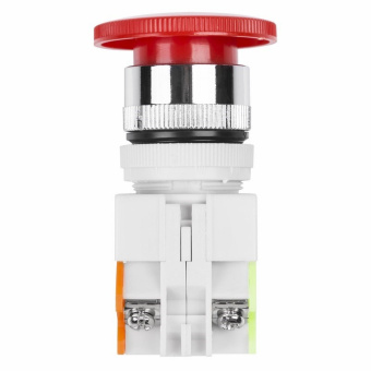 Выключатель-кнопка аварийного останова 380V 10А Ø22 красная от магазина РЭССИ