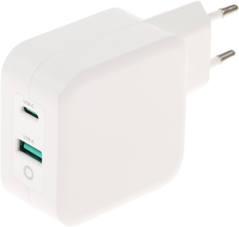 Блок питания TopON TOP-GaN-65W автоматический 65W 5V-20V 3.25A 2xUSB от бытовой электросети LED индикатор от магазина РЭССИ