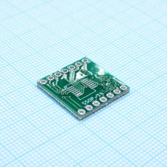 Плата SOIC-14 и SSOP-14 от магазина РЭССИ