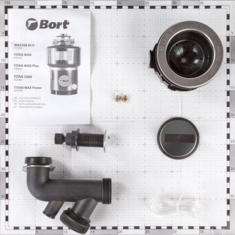 Измельчитель Bort Master Eco 390Вт черный от магазина РЭССИ