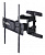 Кронштейн для телевизора Hama H-116225 черный 47"-90" макс.75кг настенный поворот и наклон от магазина РЭССИ