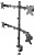 Кронштейн для мониторов Onkron D421E черный 13"-32" макс.32кг настольный поворот и наклон от магазина РЭССИ