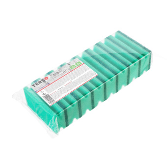 Губка для клининга TERSO Арт Т127  фреза 130x70x45 8 шт (16) Зеленый T127 от магазина РЭССИ