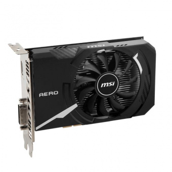 Видеокарта MSI PCI-E GT 1030 AERO ITX 4GD4 OC NVIDIA GeForce GT 1030 4096Mb 64 DDR4 1189/2100 HDMIx1 HDCP Ret от магазина РЭССИ