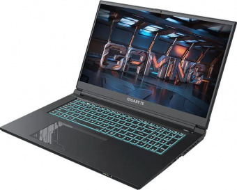 Ноутбук Gigabyte G7 Core i5 12500H 16Gb SSD512Gb NVIDIA GeForce RTX4060 8Gb 17.3" FHD (1920x1080) Windows 11 black WiFi BT Cam (KF-E3KZ213SH) от магазина РЭССИ