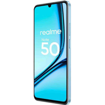 Смартфон Realme RMX3834 Note 50 128Gb 4Gb голубой моноблок 3G 4G 6.74" 720x1600 Android 13 13Mpix 802.11 b/g/n GPS GSM900/1800 GSM1900 TouchSc microSD max1024Gb от магазина РЭССИ