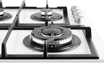 Газовая варочная поверхность Weissgauff HGG 641 WGV Nano белый от магазина РЭССИ