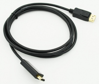 Кабель HDMI (m) DisplayPort (m) 2м черный от магазина РЭССИ