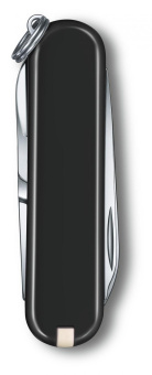 Нож-брелок Victorinox Classic SD Colors Dark Illusion 58 мм 7 функций чёрный 0.6223.3G от магазина РЭССИ