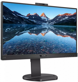 Монитор Philips 23.8" 243B9H черный IPS LED 4ms 16:9 HDMI M/M Cam матовая HAS Piv 1000:1 250cd 178гр/178гр 1920x1080 VGA DP FHD USB 5.44кг от магазина РЭССИ