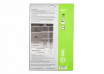 Фотобумага Cactus CS-MA4190100 A4/190г/м2/100л./белый матовое для струйной печати от магазина РЭССИ