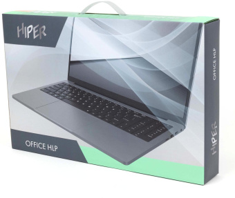 Ноутбук Hiper Office H1574O5165DM Core i5 1235U 16Gb SSD512Gb Intel Iris Xe graphics 15.6" IPS FHD (1920x1080) Free DOS 64 grey WiFi BT Cam 4700mAh от магазина РЭССИ
