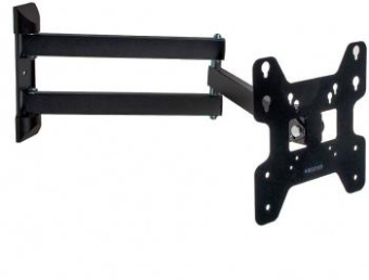 Кронштейн для телевизора Kromax OPTIMA-408 черный 22"-65" макс.30кг настенный поворотно-выдвижной и наклонный от магазина РЭССИ