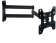Кронштейн для телевизора Kromax OPTIMA-408 черный 22"-65" макс.30кг настенный поворотно-выдвижной и наклонный от магазина РЭССИ