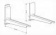 Кронштейн для СВЧ Holder MWS-2005 белый макс.40кг настенный фиксированный от магазина РЭССИ