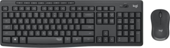 Клавиатура + мышь Logitech MK295 Silent Wireless Combo (Ru layout) клав:черный мышь:черный USB беспроводная (920-009807) от магазина РЭССИ
