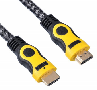 Кабель аудио-видео Buro HDMI 1.4 HDMI (m)/HDMI (m) 1.8м. (HDMI 19M-19M BRAID) от магазина РЭССИ