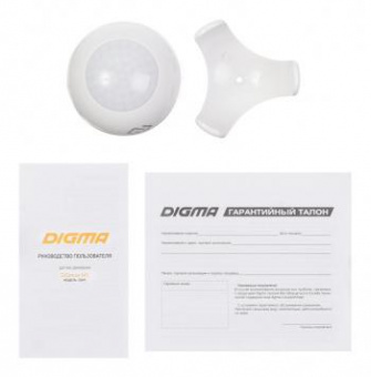 Датчик движения Digma DiSense M1 (DSM1) белый от магазина РЭССИ
