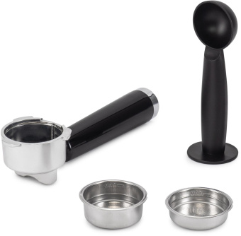 Кофеварка рожковая Hyundai HEM-9999 1350Вт серебристый от магазина РЭССИ