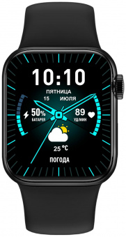 Смарт-часы SunWind SW50 38мм 1.75" TFT корп.черный рем.черный (SW50B) от магазина РЭССИ