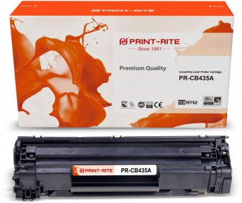 Картридж лазерный Print-Rite TFH919BPU1J1 PR-CB435A CB435A черный (1500стр.) для HP LJ P1005/P1006 от магазина РЭССИ