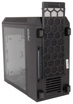Корпус Hiper PB81 черный без БП ATX 4x120mm 2xUSB2.0 2xUSB3.0 audio bott PSU от магазина РЭССИ