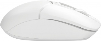 Мышь A4Tech Fstyler FB12S белый оптическая (1200dpi) silent беспроводная BT/Radio USB (3but) от магазина РЭССИ