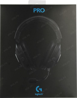 Наушники с микрофоном Logitech G Pro черный 2м мониторные оголовье (981-000812) от магазина РЭССИ