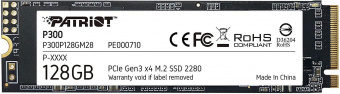 Накопитель SSD Patriot PCI-E 3.0 x4 128Gb P300P128GM28 P300 M.2 2280 от магазина РЭССИ