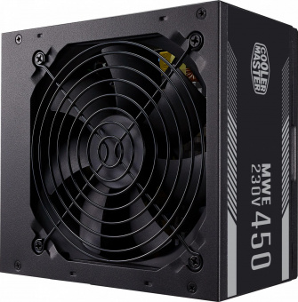 Блок питания Cooler Master ATX 450W MWE White V2 80+ (24+4+4pin) APFC 120mm fan 6xSATA RTL от магазина РЭССИ