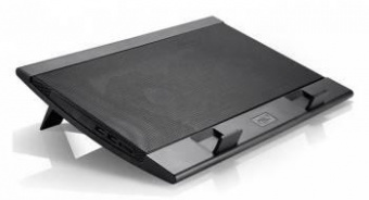 Подставка для ноутбука Deepcool WIND PAL FS (WINDPALFS) 17"382x262x24мм 27дБ 2xUSB 2x 140ммFAN 793г черный от магазина РЭССИ