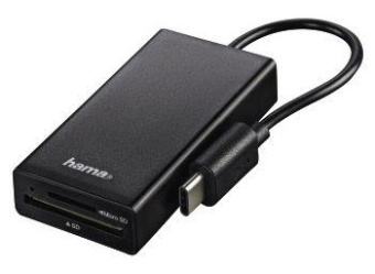 Разветвитель USB-C Hama 1порт. черный (00054144) от магазина РЭССИ