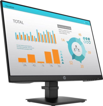 Монитор HP 23.8" P24 G4 черный IPS LED 16:9 HDMI 250cd 178гр/178гр 1920x1080 VGA DP FHD 4.51кг от магазина РЭССИ