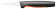 Нож кухонный Fiskars Functional Form 1057546 стальной для масла/сыра лезв.80мм прямая заточка черный/оранжевый блистер от магазина РЭССИ