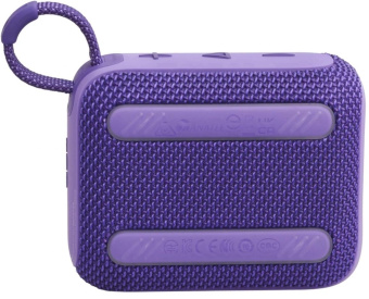 Колонка порт. JBL GO 4 фиолетовый 4.2W 1.0 BT 850mAh (JBLGO4PUR) от магазина РЭССИ
