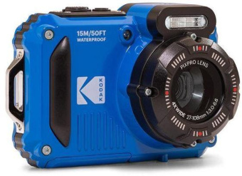 Фотоаппарат Kodak Pixpro WPZ2 синий 16Mpix Zoom4x 2.7" 8Mb microSD/microSDHC BSI-CMOS IS el 120fr/s/KPr/DPr/WPr/WiFi/GPS/Li-Ion от магазина РЭССИ