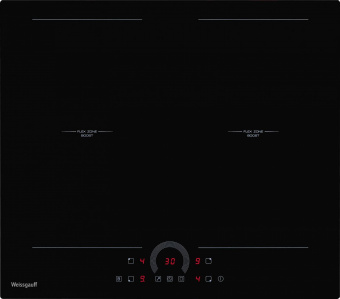 Индукционная варочная поверхность Weissgauff HI 642 BFZC черный от магазина РЭССИ