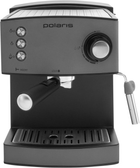 Кофеварка рожковая Polaris PCM 1527E Adore Crema 850Вт серый от магазина РЭССИ