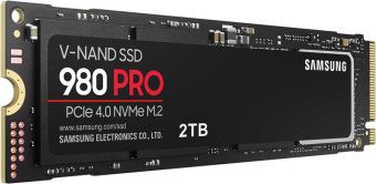 Накопитель SSD Samsung PCI-E 4.0 x4 2Tb MZ-V8P2T0BW 980 PRO M.2 2280 от магазина РЭССИ