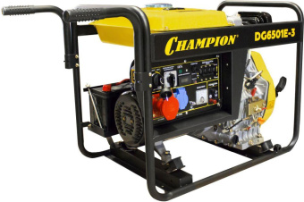 Генератор Champion DG6501E-3 5.4кВт от магазина РЭССИ