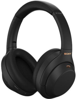 Гарнитура мониторные Sony WH-1000XM4 1.2м черный беспроводные bluetooth оголовье от магазина РЭССИ