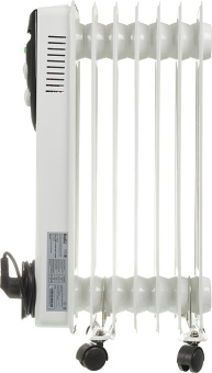 Радиатор масляный Ballu Classic BOH/CL-07WRN 1500Вт белый/черный от магазина РЭССИ