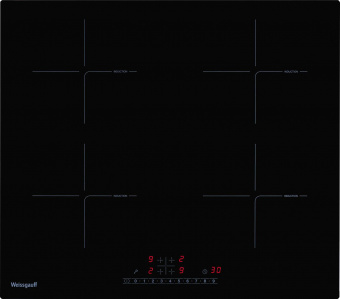 Индукционная варочная поверхность Weissgauff HI 632 BSC черный от магазина РЭССИ