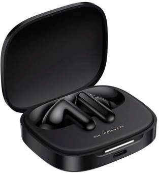 Гарнитура внутриканальные Xiaomi Redmi Buds 6 черный беспроводные bluetooth в ушной раковине (BHR9251GL) от магазина РЭССИ