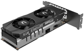 Видеокарта Zotac PCI-E 4.0 RTX 3050 LP NVIDIA GeForce RTX 3050 6Gb 96bit GDDR6 1470/14000 HDMIx1 DPx1 HDCP Ret low profile от магазина РЭССИ