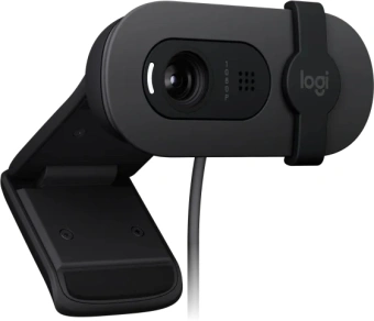 Камера Web Logitech HD Webcam Brio 90 графитовый 2Mpix (1920x1080) USB Type-C с микрофоном (960-001581) от магазина РЭССИ