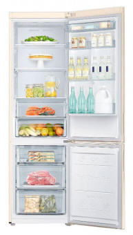 Холодильник Samsung RB37A5200EL/WT бежевый (двухкамерный) от магазина РЭССИ