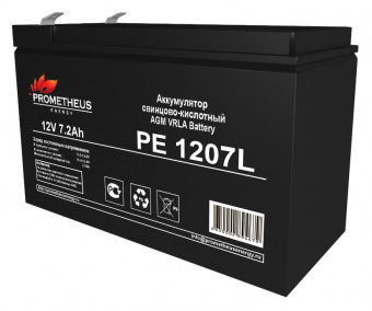 Батарея для ИБП Prometheus Energy PE 12072L 12В 7.2Ач от магазина РЭССИ